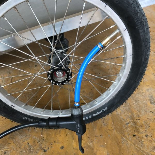 Ventiladapter am 16“ Rad